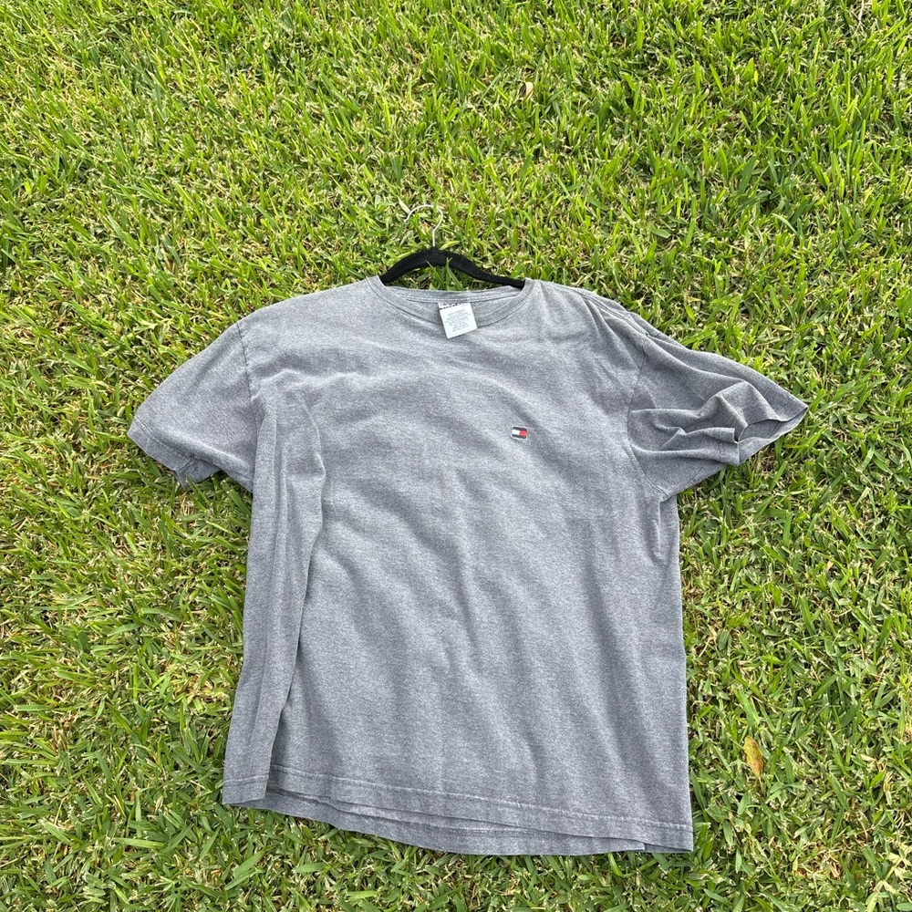Gray Tommy Hilfiger Shirt